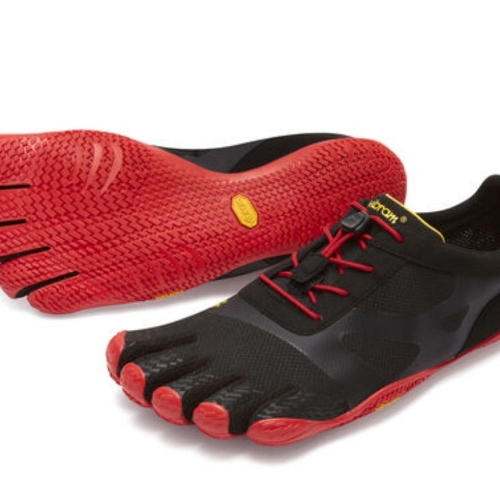 Vibram EUR37 Men's (5.5-6) KSO EVO Red/Black